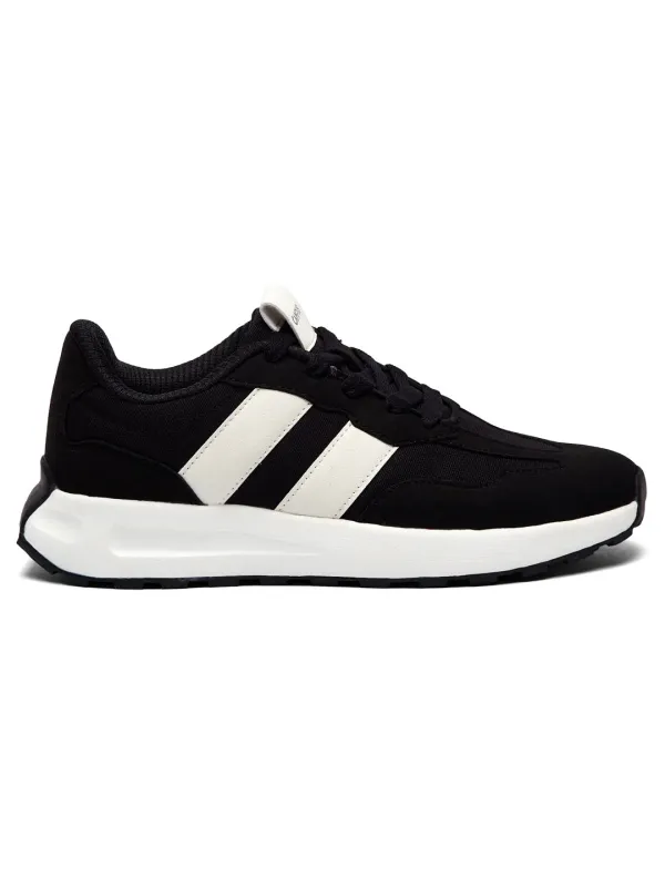 GRIT Black Women’s Sneakers sold by Campus Shoes