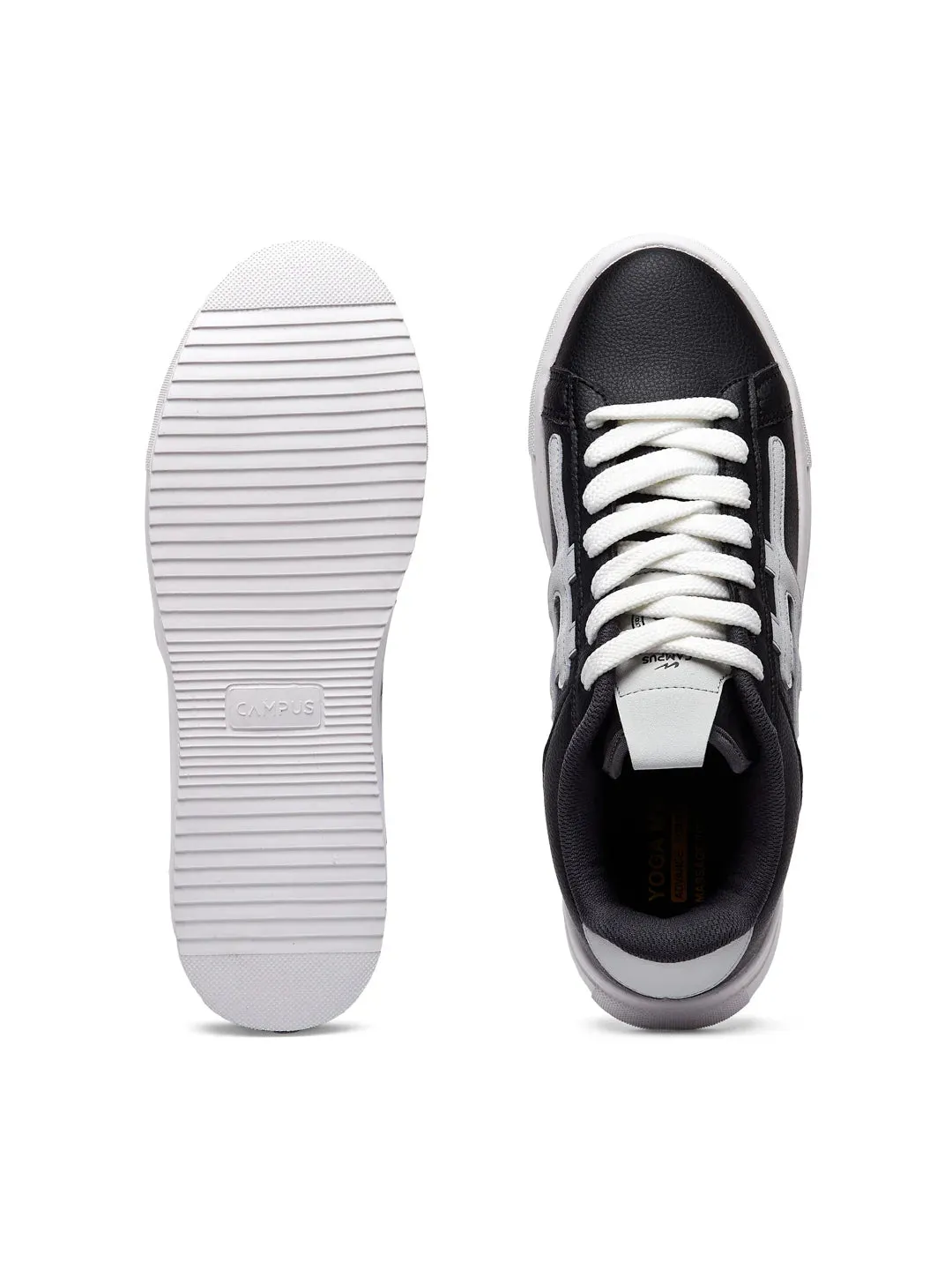 OG-41 Black Men's Sneakers sold by Campus Shoes product image thumbnail 4