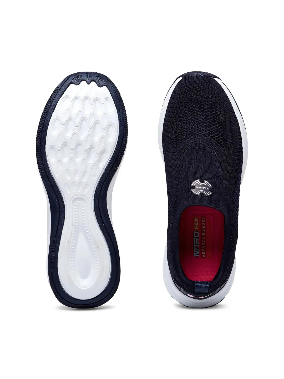 SUAVE Navy Women's Walking Shoes sold by Campus Shoes product image thumbnail 4