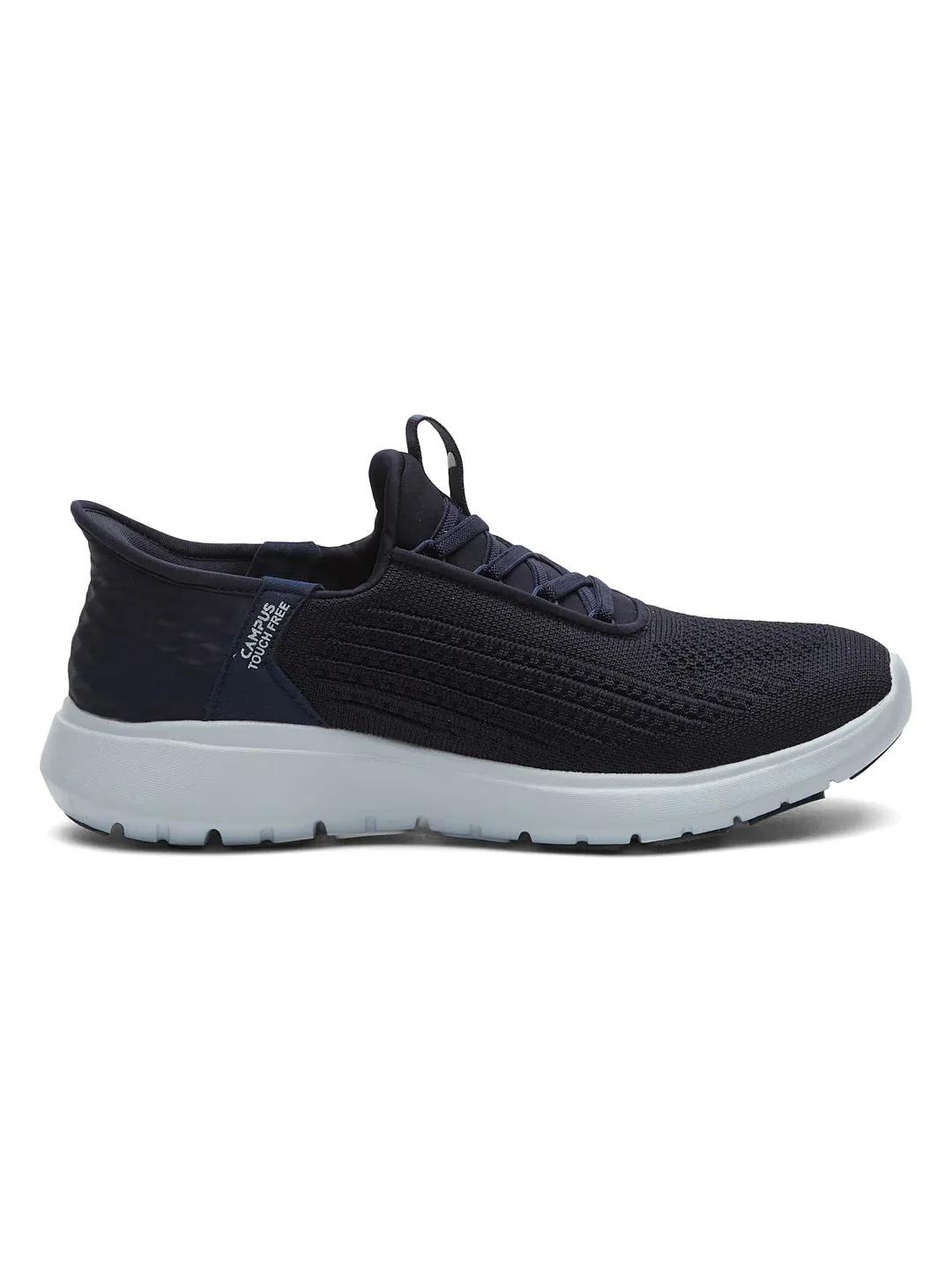 WIZARD Navy Men's Walking Shoes sold by Campus Shoes