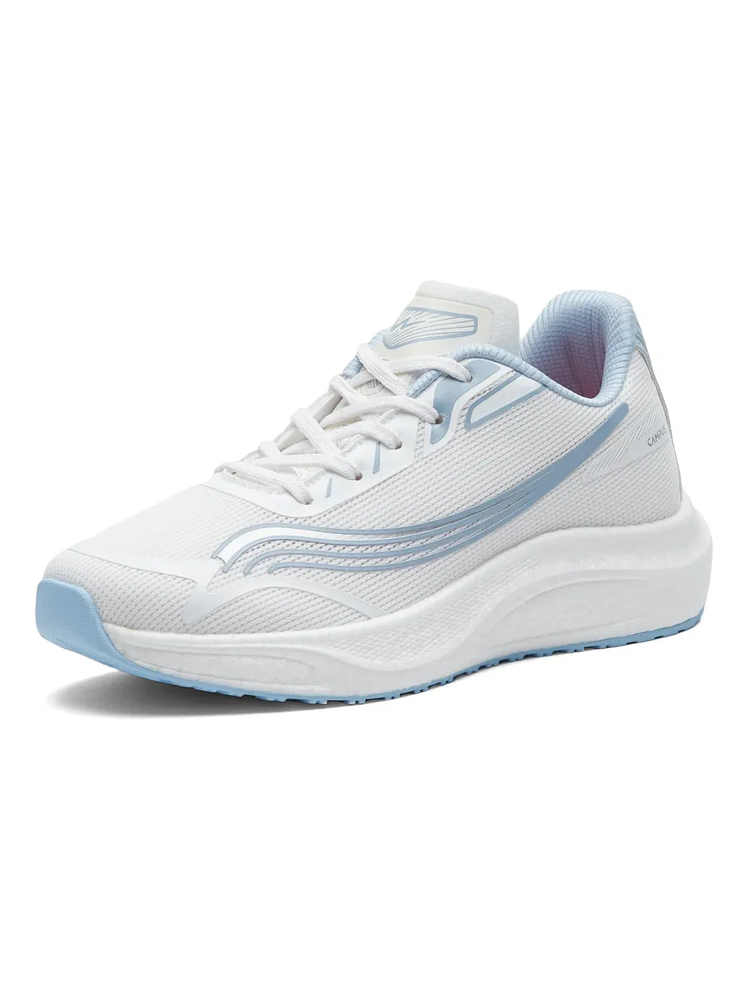 JARVIS White Men's Running Shoes sold by Campus Shoes product image thumbnail 5