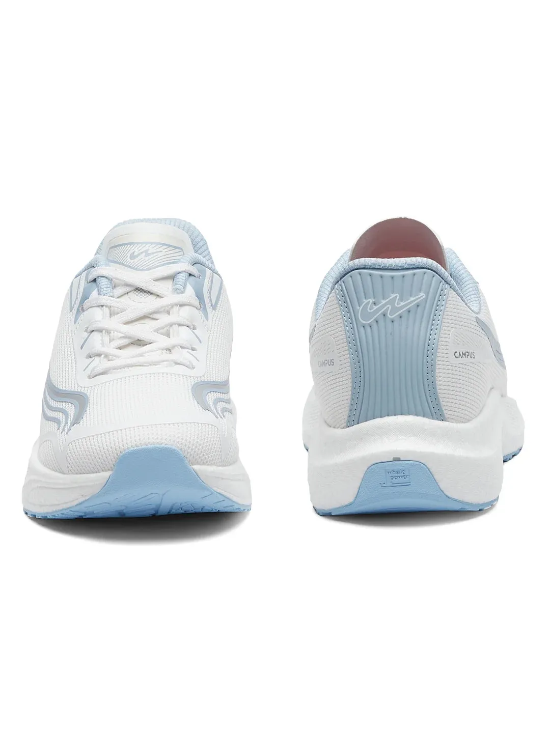 JARVIS White Men's Running Shoes sold by Campus Shoes product image thumbnail 3