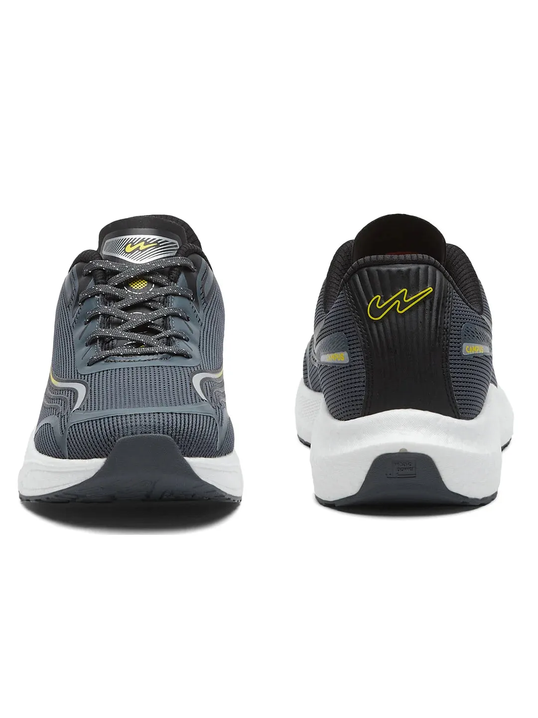 JARVIS Grey Men's Running Shoes sold by Campus Shoes product image thumbnail 3