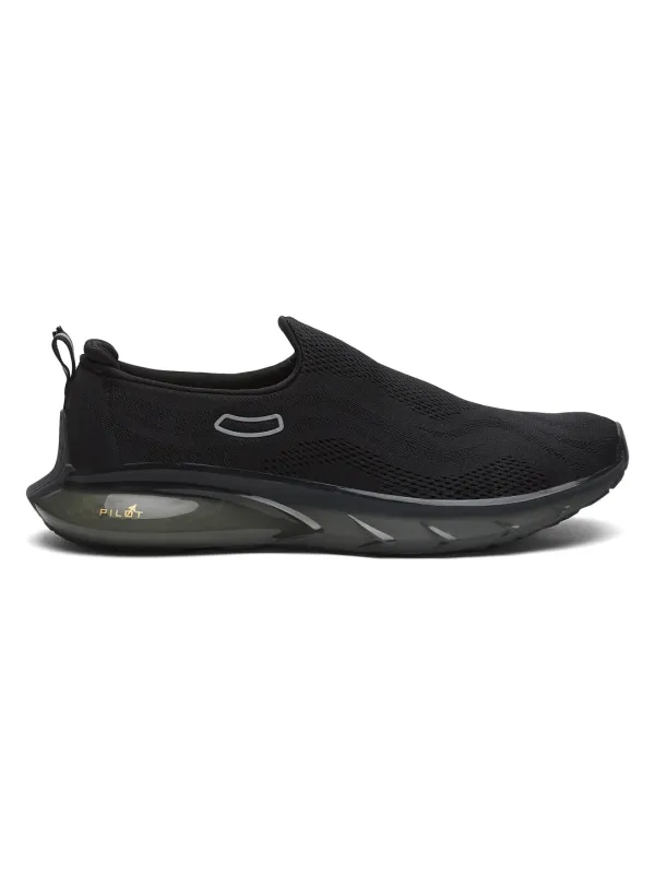 GADGET Black Men's Walking Shoes sold by Campus Shoes
