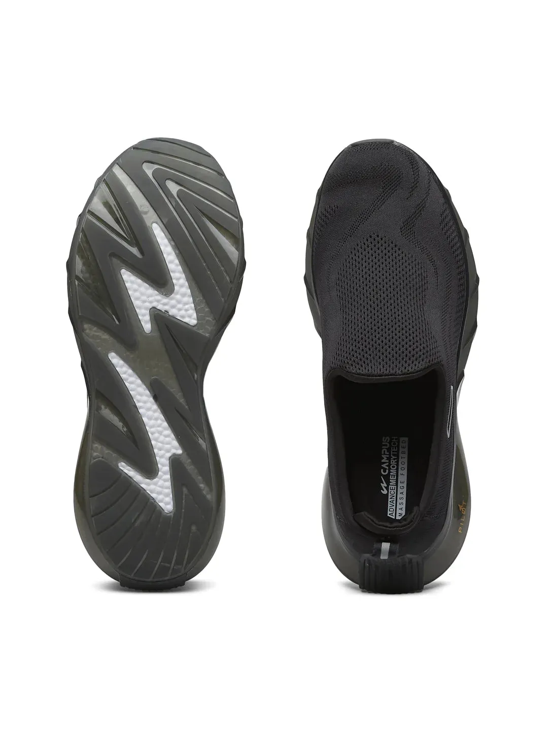 GADGET Black Men's Walking Shoes sold by Campus Shoes product image thumbnail 4