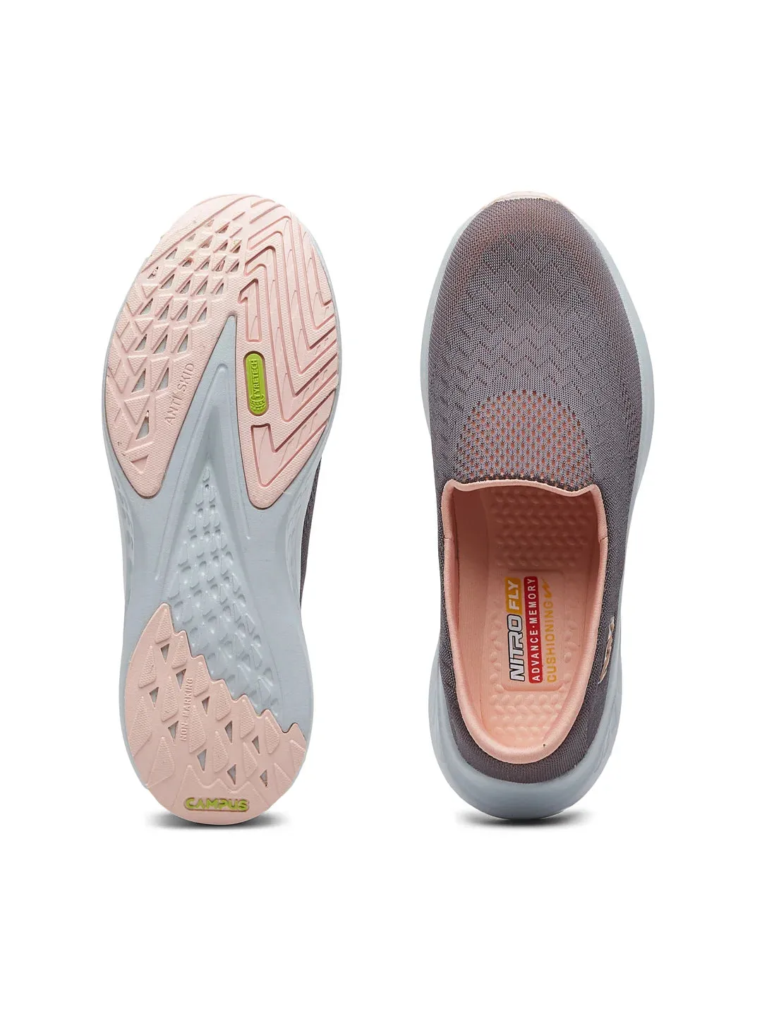 MERMAID ADV Grey Women's Walking Shoes sold by Campus Shoes product image thumbnail 4