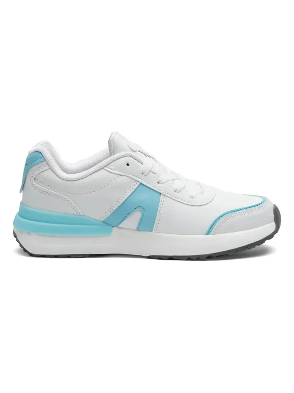 GLAMS White Women's Sneakers sold by Campus Shoes