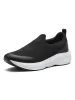 STAKU Black Men's Walking Shoes sold by Campus Shoes