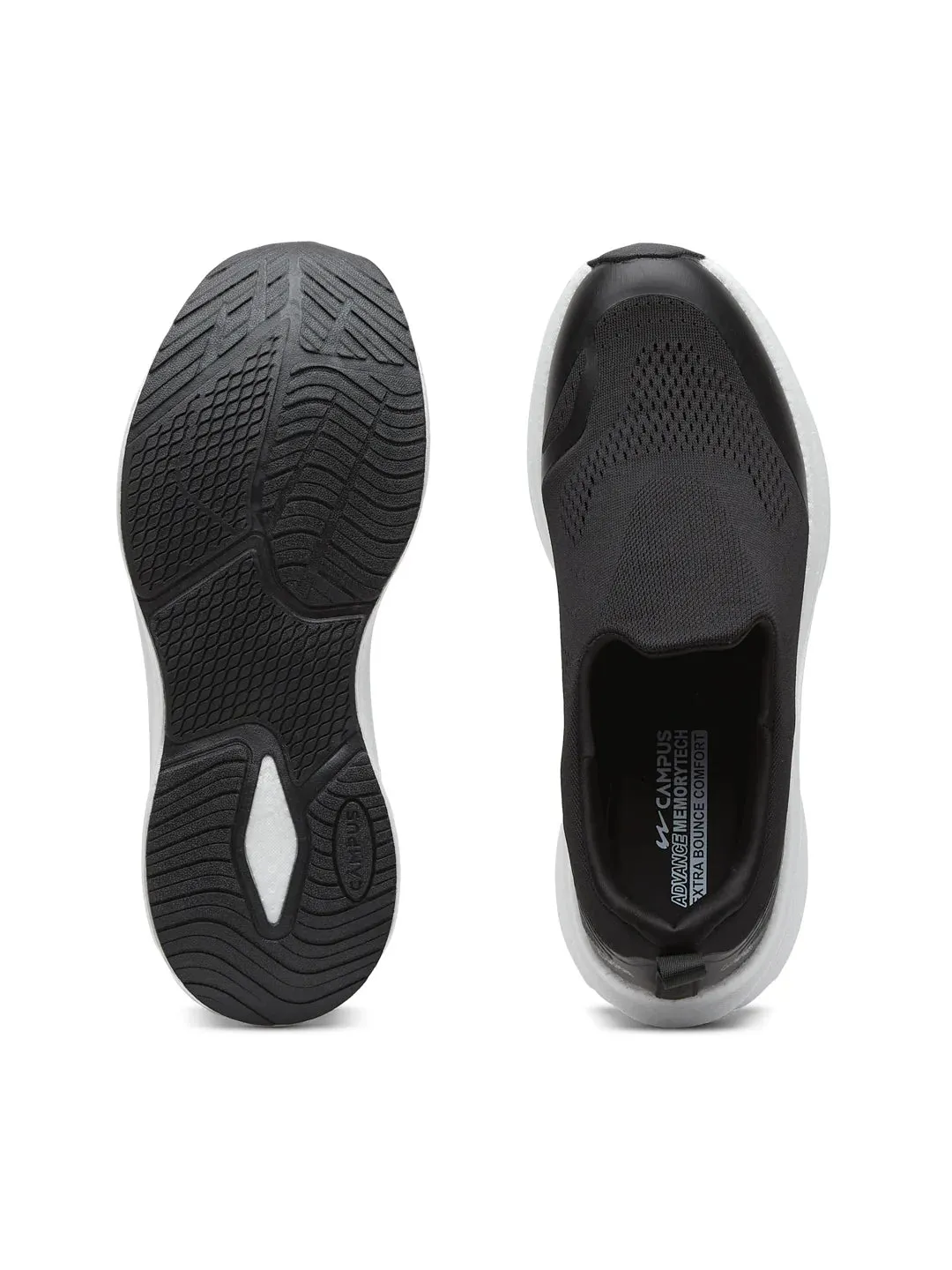 STAKU Black Men's Walking Shoes sold by Campus Shoes product image thumbnail 4