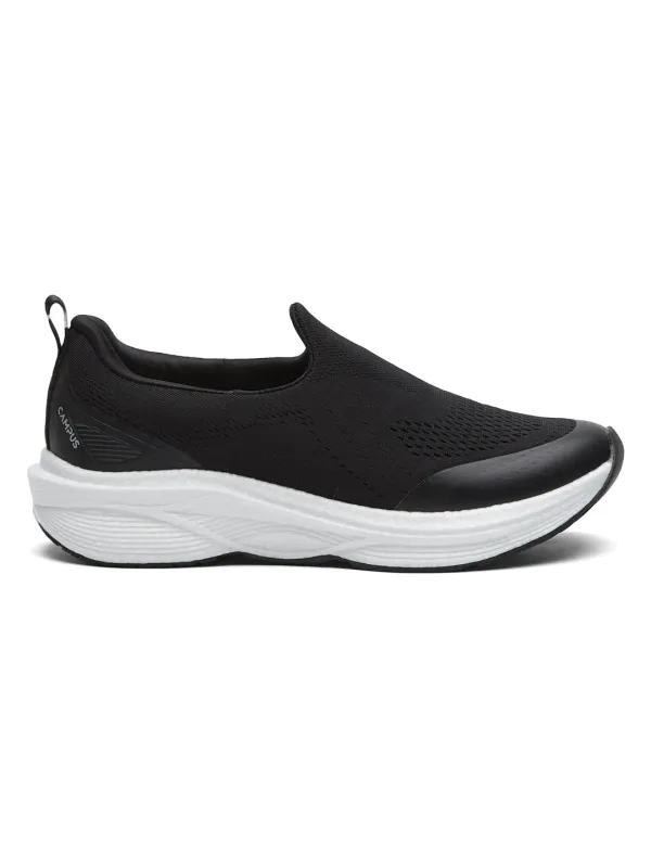 STAKU Black Men's Walking Shoes sold by Campus Shoes