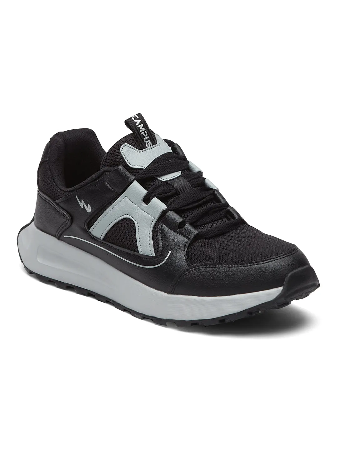 STROLLER Black Men's Sneakers sold by Campus Shoes product image thumbnail 2