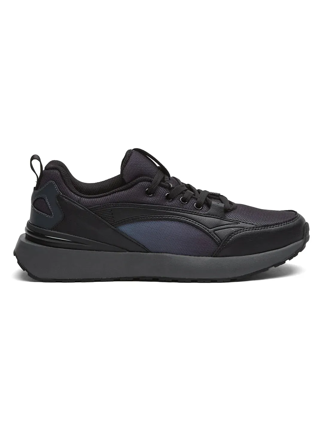 FLOAT Black Men's Sneakers sold by Campus Shoes