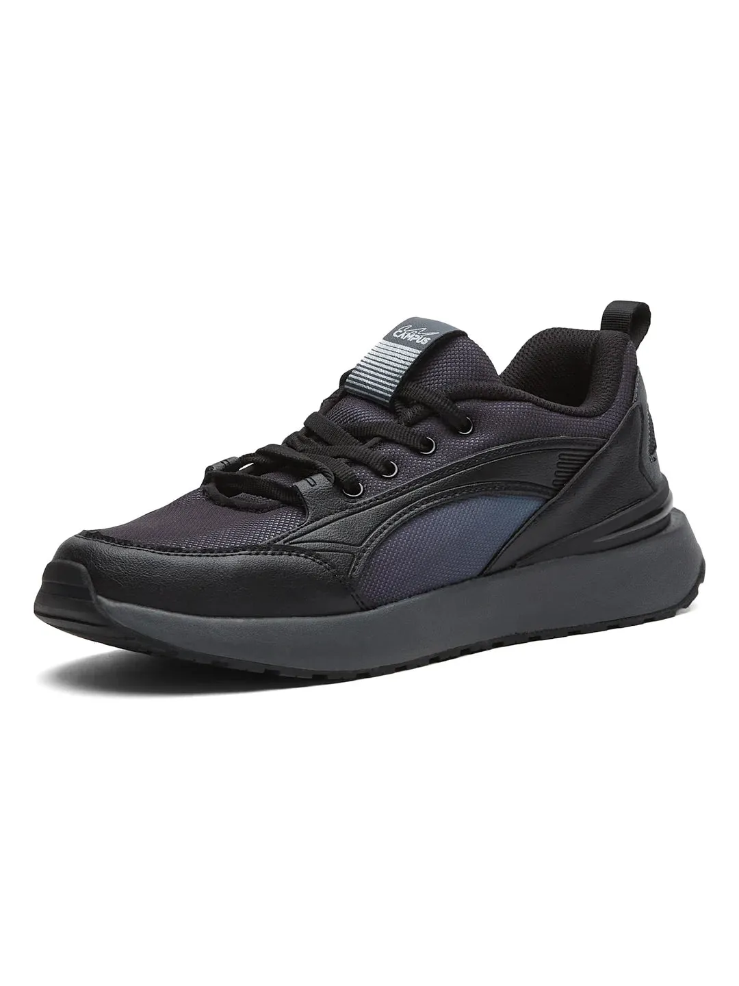 FLOAT Black Men's Sneakers sold by Campus Shoes product image thumbnail 5