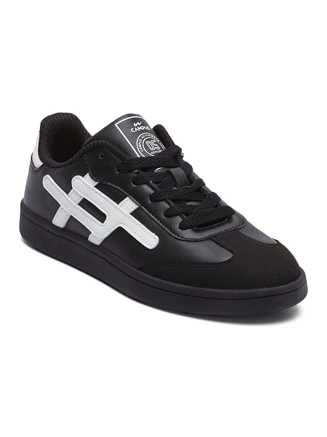 HAVEN Black Women's Sneakers sold by Campus Shoes product image thumbnail 2