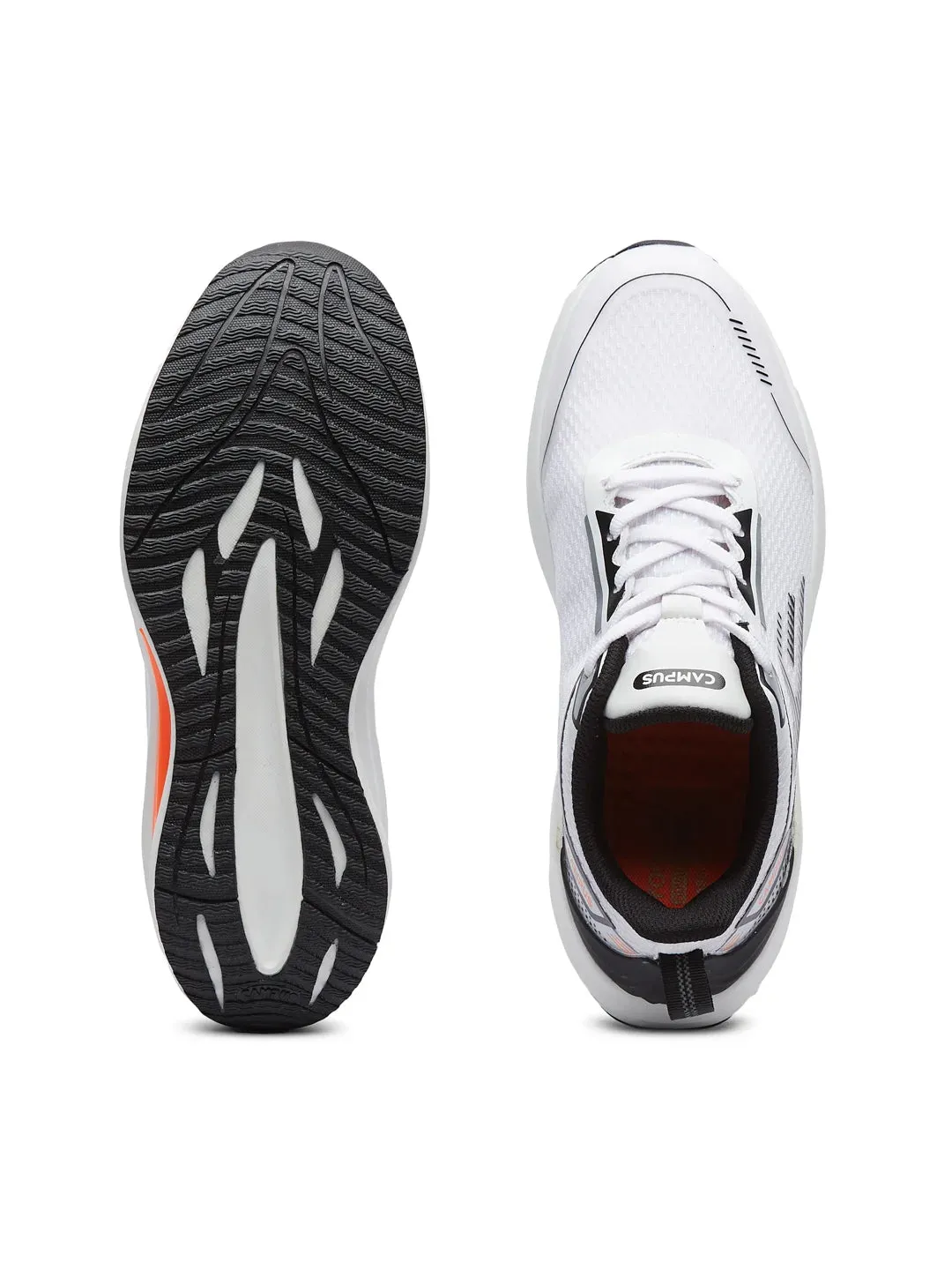 STRUT White Men's Running Shoes sold by Campus Shoes product image thumbnail 4