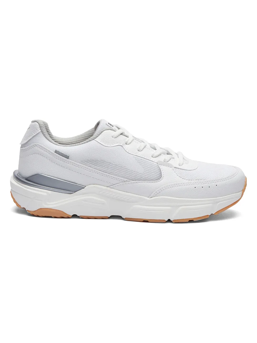 POD White Men's Sneakers sold by Campus Shoes