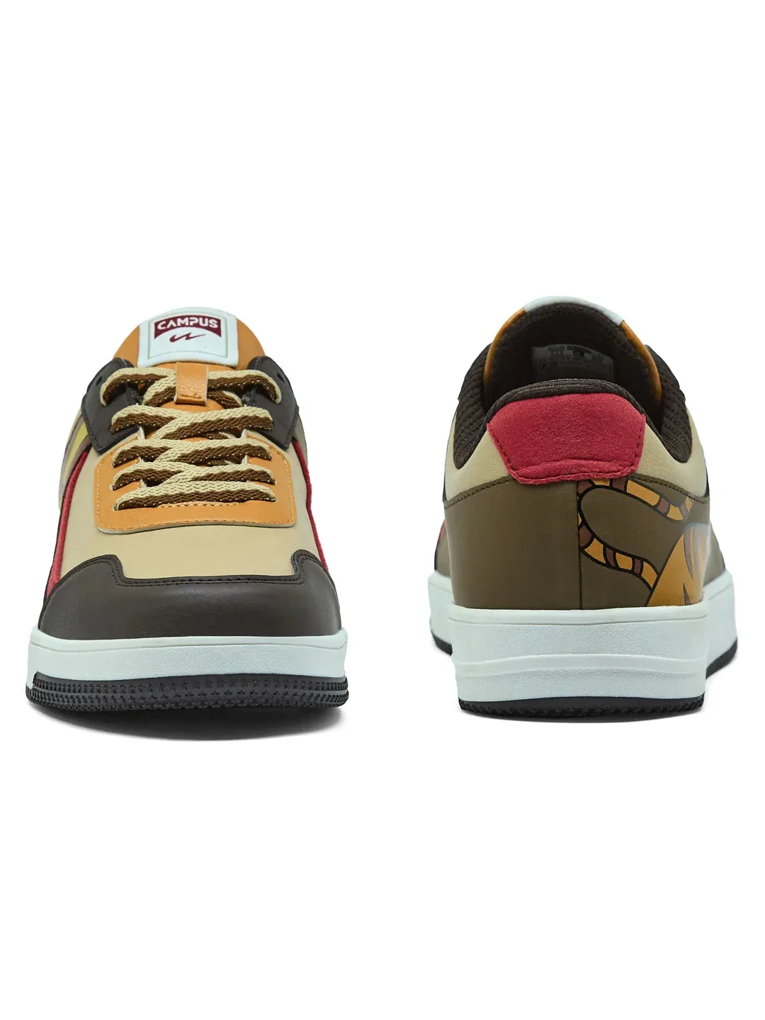 GLIDE Brown Women's Sneakers sold by Campus Shoes product image thumbnail 3