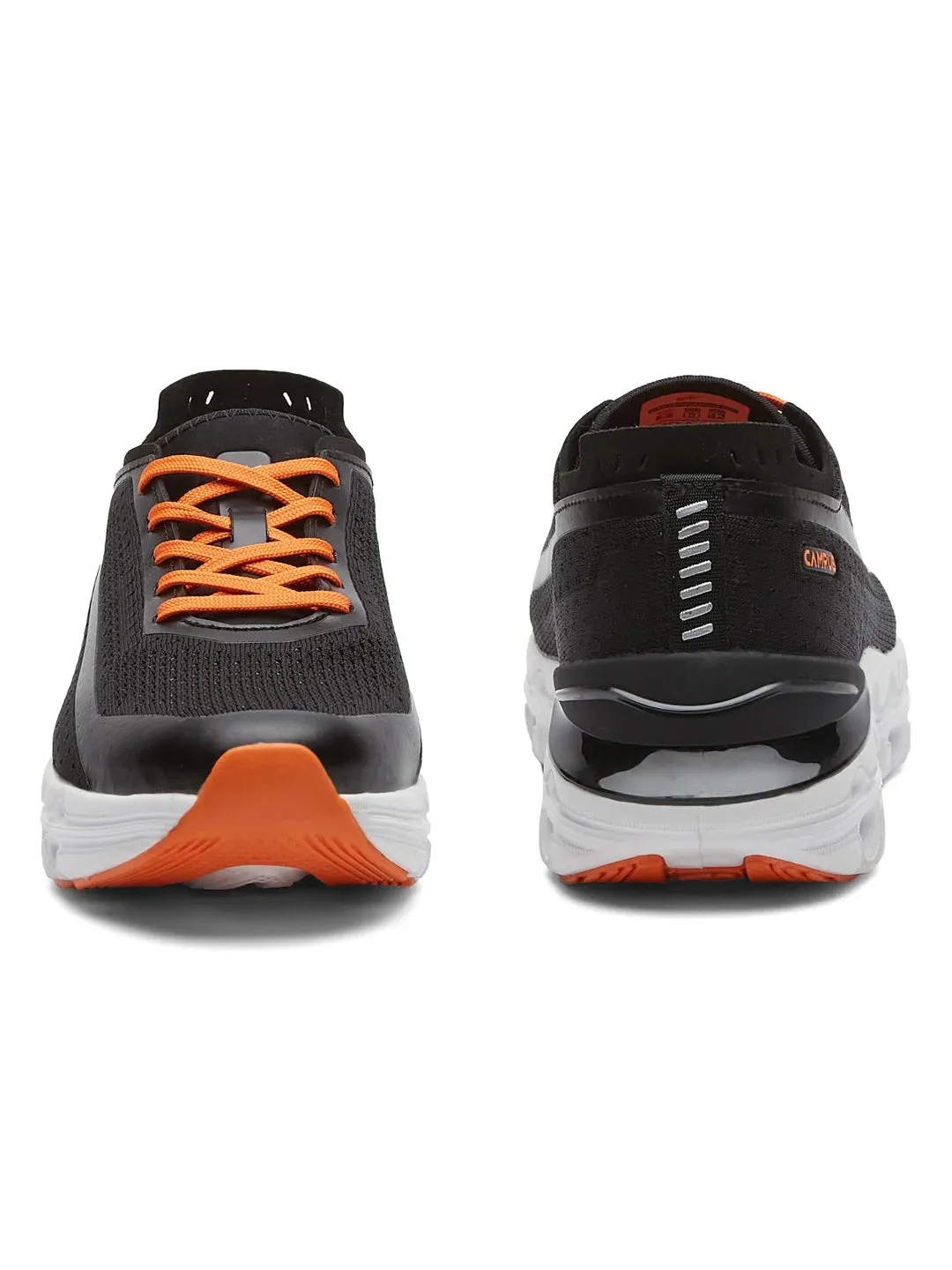 COIL Black Men's Running Shoes sold by Campus Shoes product image thumbnail 3