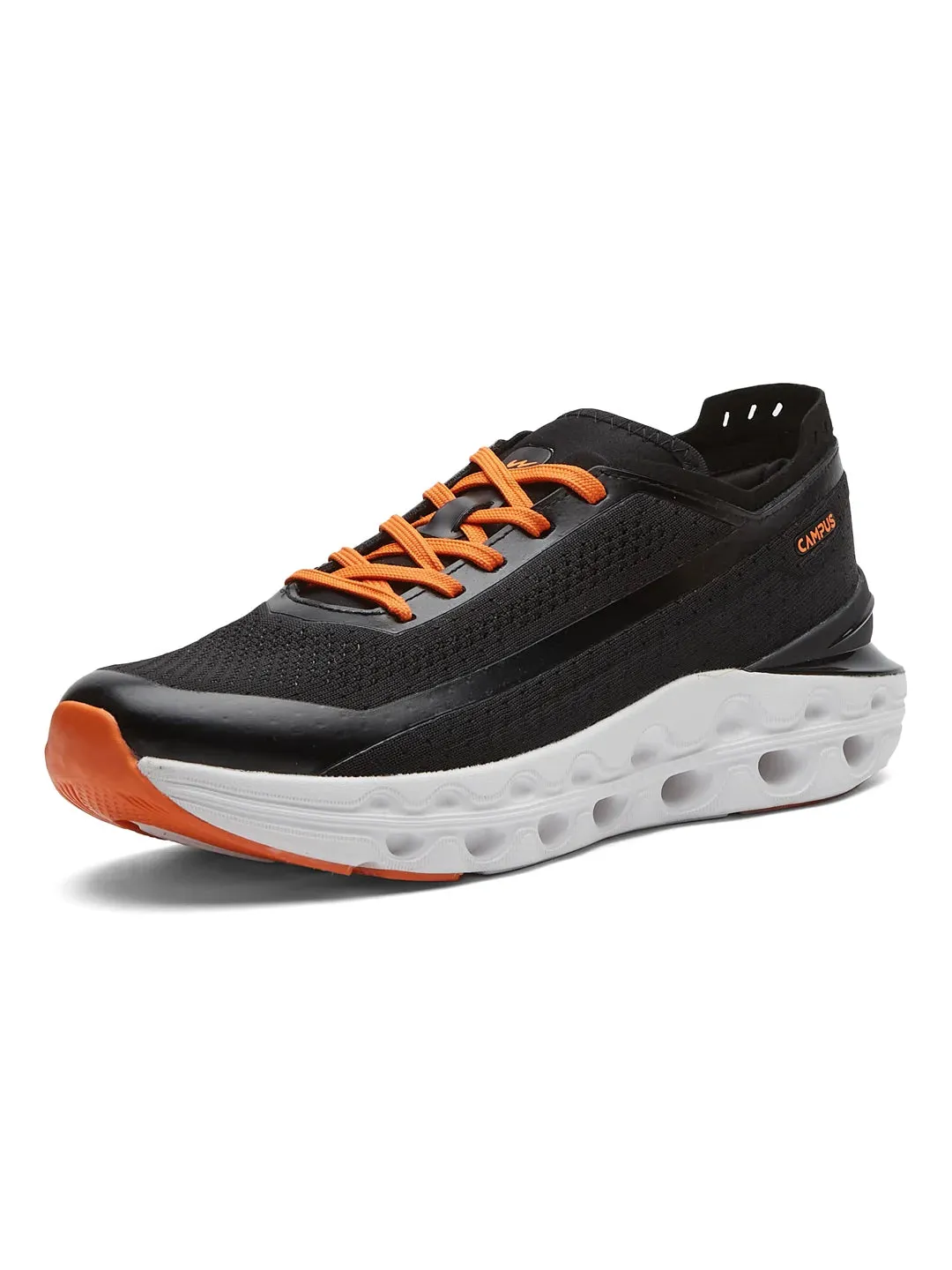 COIL Black Men's Running Shoes sold by Campus Shoes product image thumbnail 5