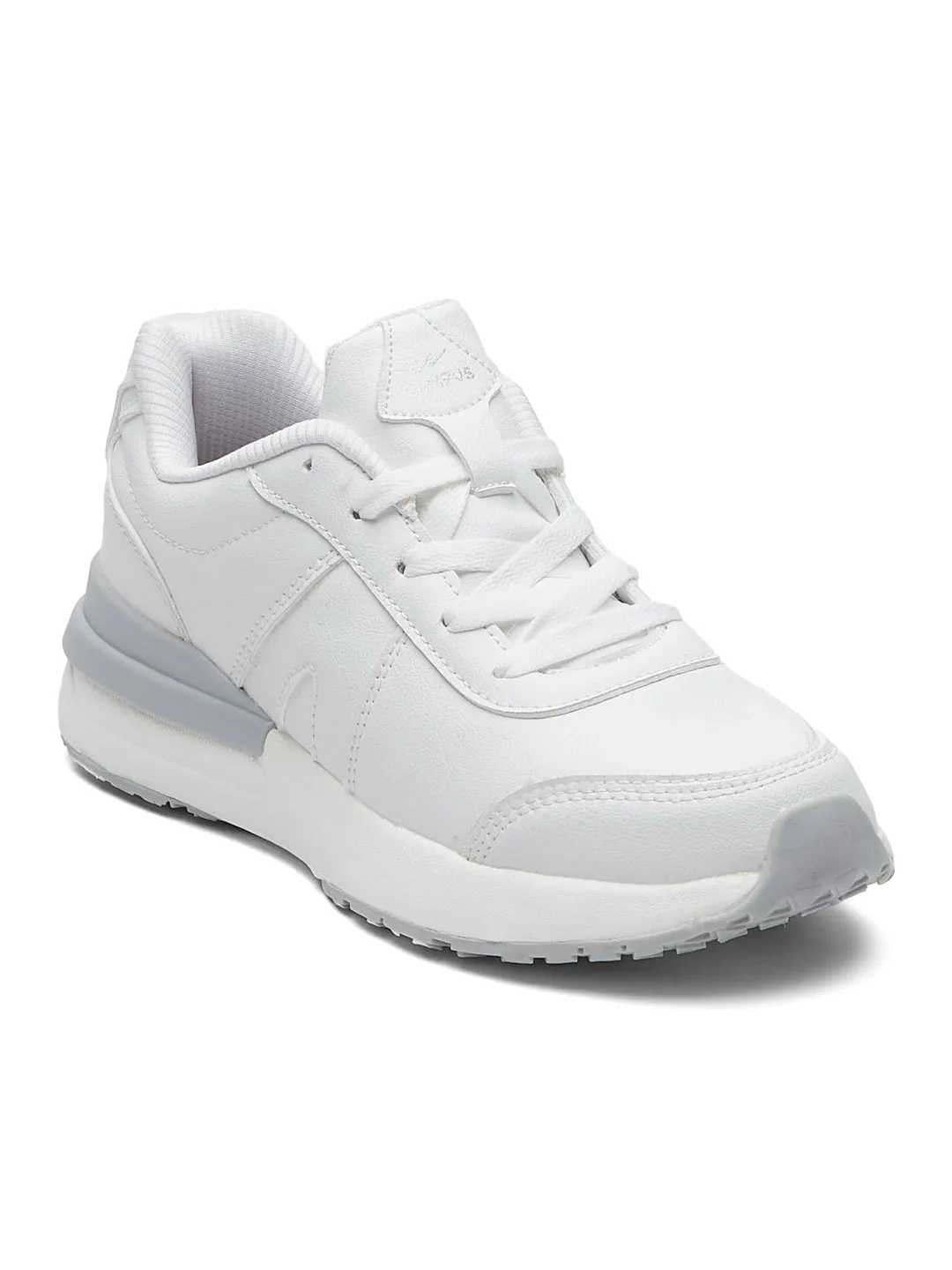 GLAMS White Women's Sneakers sold by Campus Shoes product image thumbnail 2