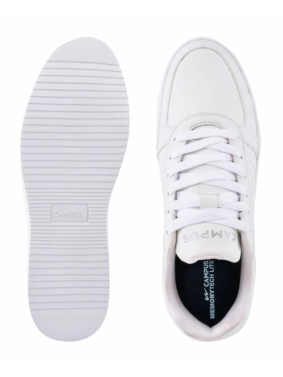 CAMP DENVER White Women's Sneakers sold by Campus Shoes product image thumbnail 4