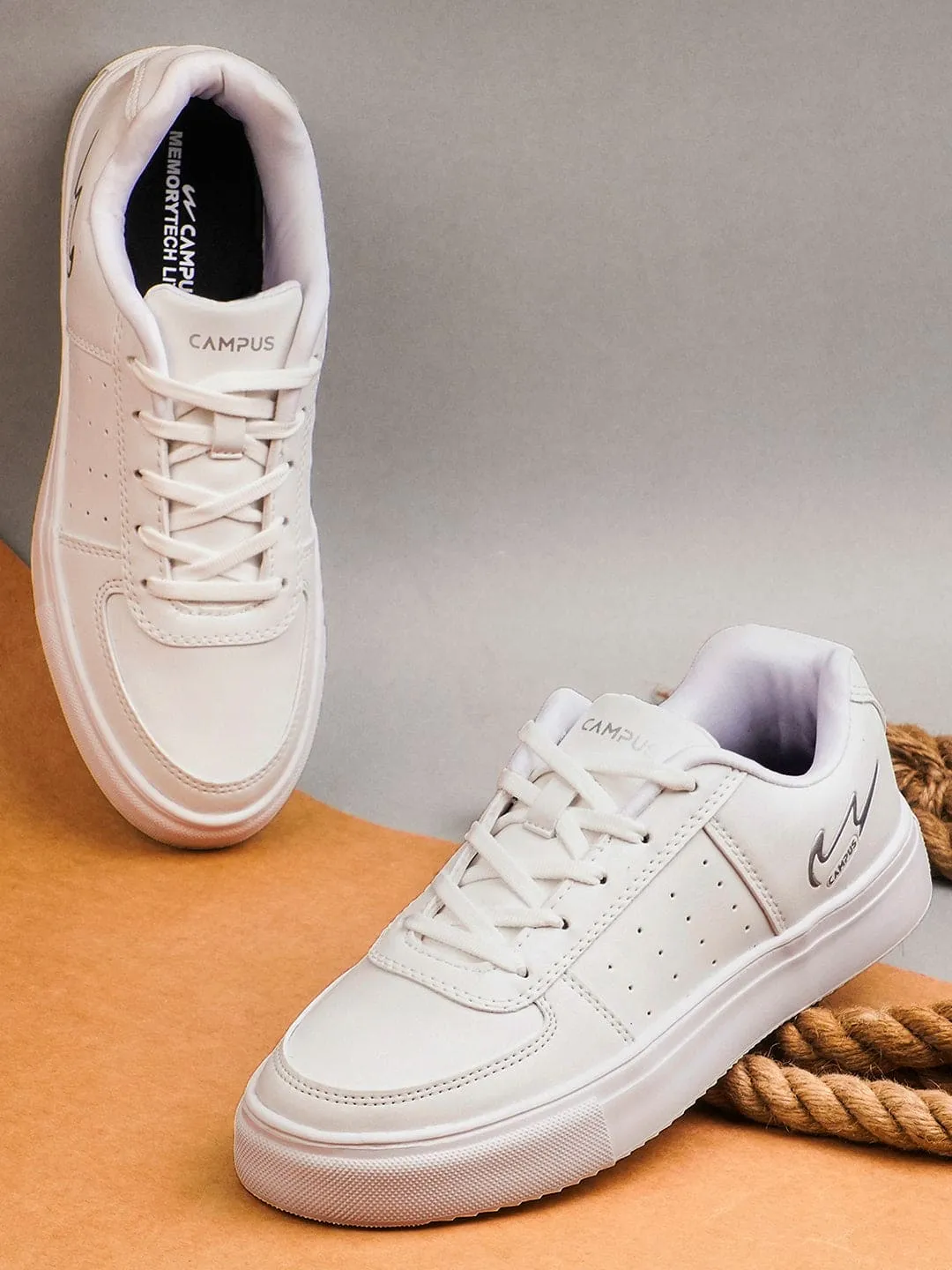 CAMP DENVER White Women's Sneakers sold by Campus Shoes product image thumbnail 5