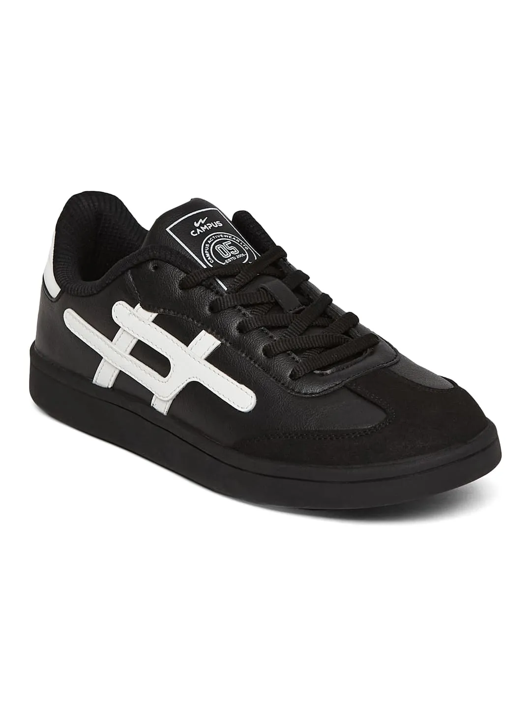 ROAR Black Men's Sneakers sold by Campus Shoes product image thumbnail 2