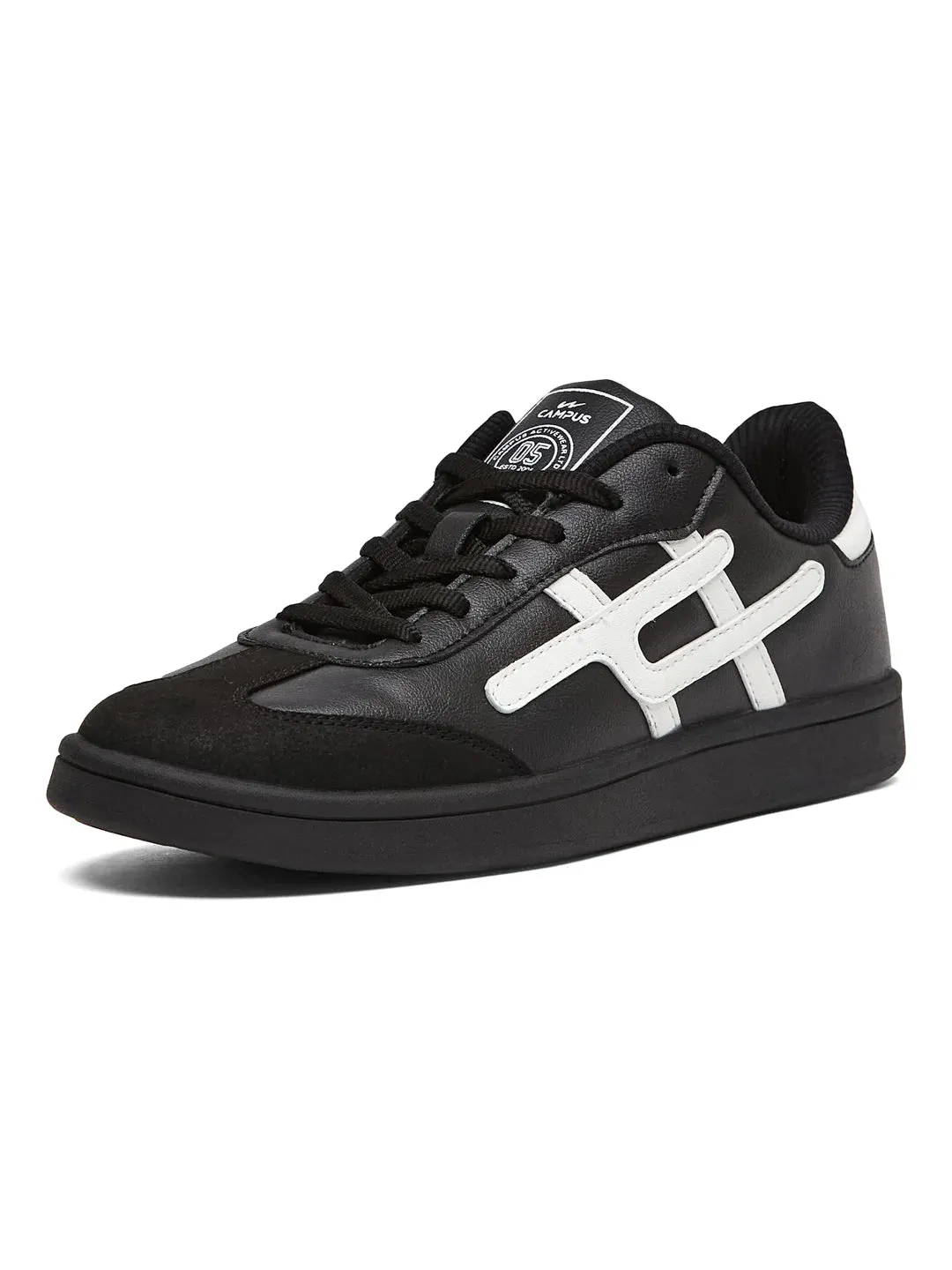 ROAR Black Men's Sneakers sold by Campus Shoes product image thumbnail 5