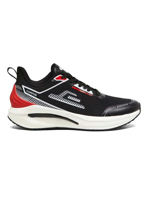 STRUT Black Men's Running Shoes sold by Campus Shoes