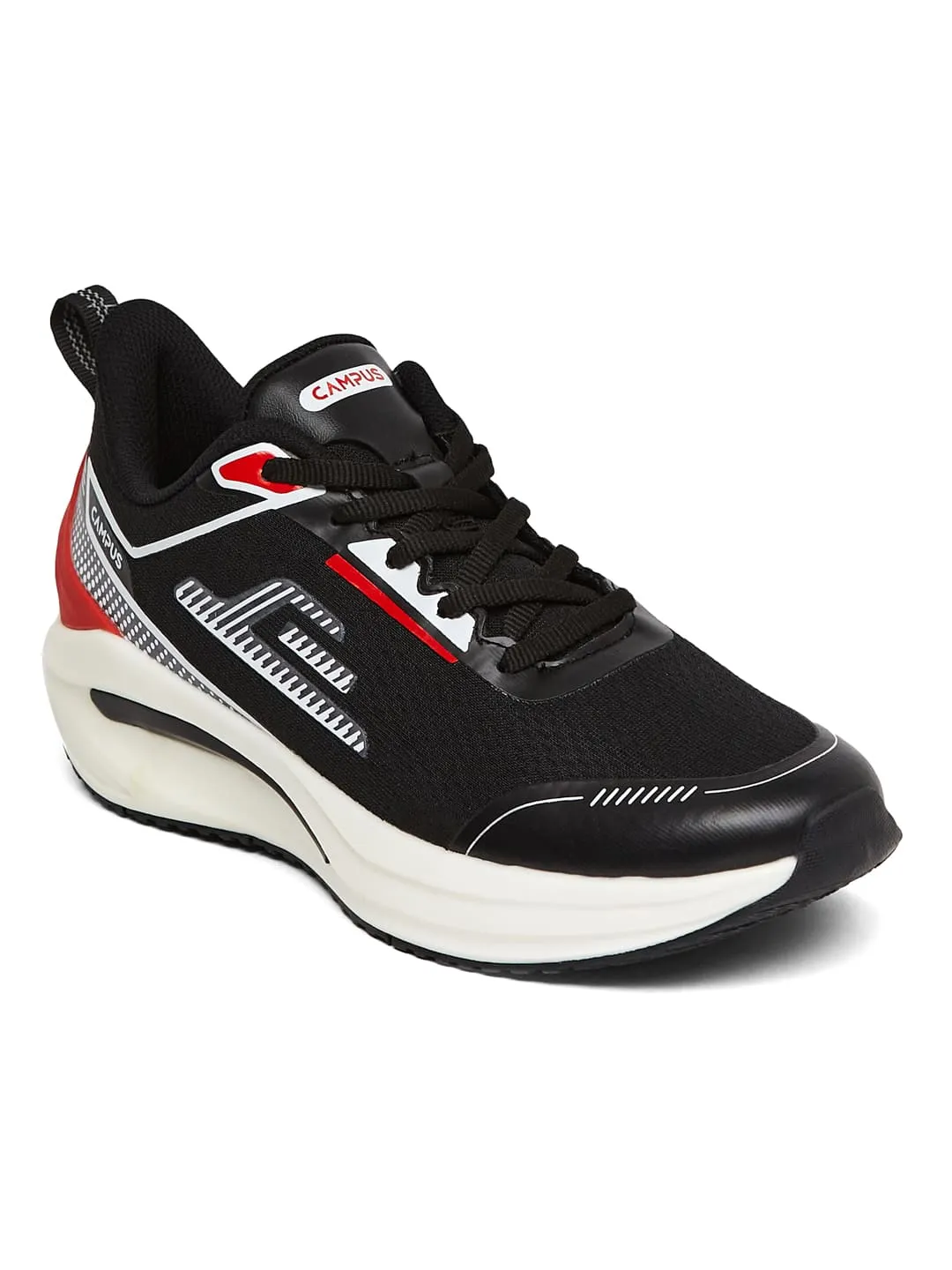 STRUT Black Men's Running Shoes sold by Campus Shoes product image thumbnail 2