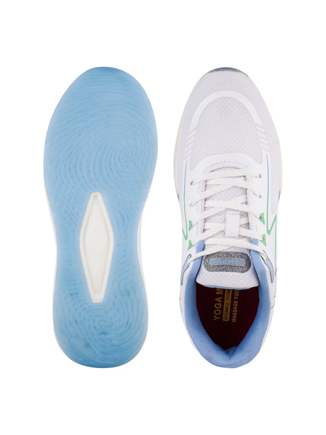 BRIO White Men's Running Shoes sold by Campus Shoes product image thumbnail 5