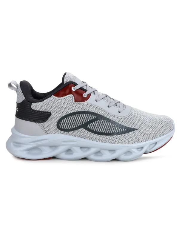 RHODIUM Grey Men's Running Shoes sold by Campus Shoes