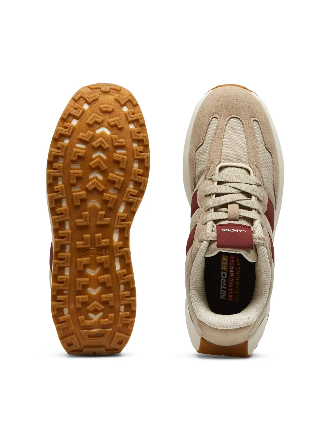 GRIT Beige Women's Sneaker sold by Campus Shoes product image thumbnail 4