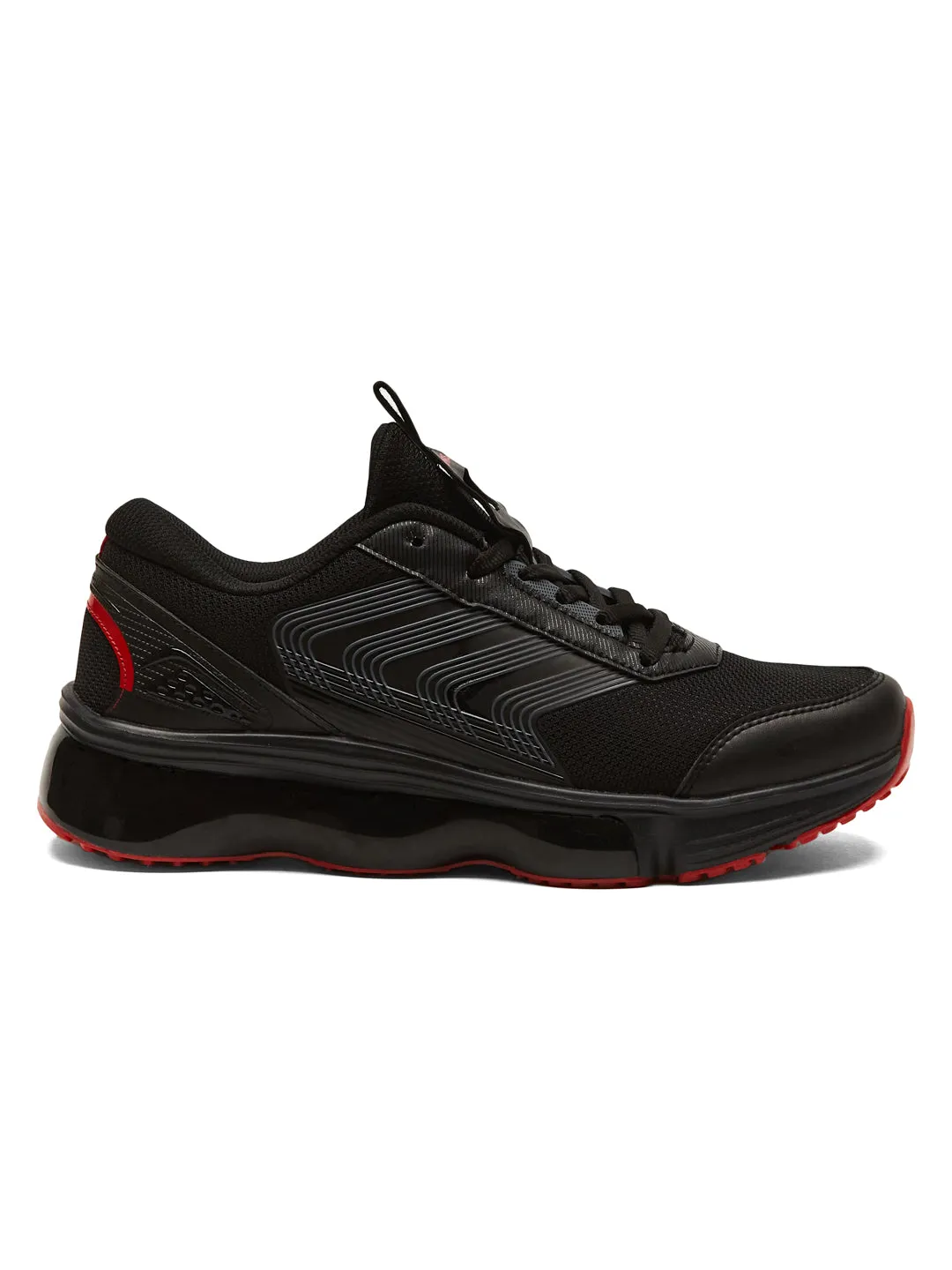 RAGE Black Men's Running Shoes sold by Campus Shoes