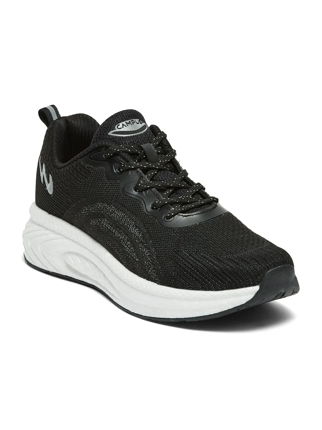 HYPE PRO Black Men's Running Shoes sold by Campus Shoes product image thumbnail 2