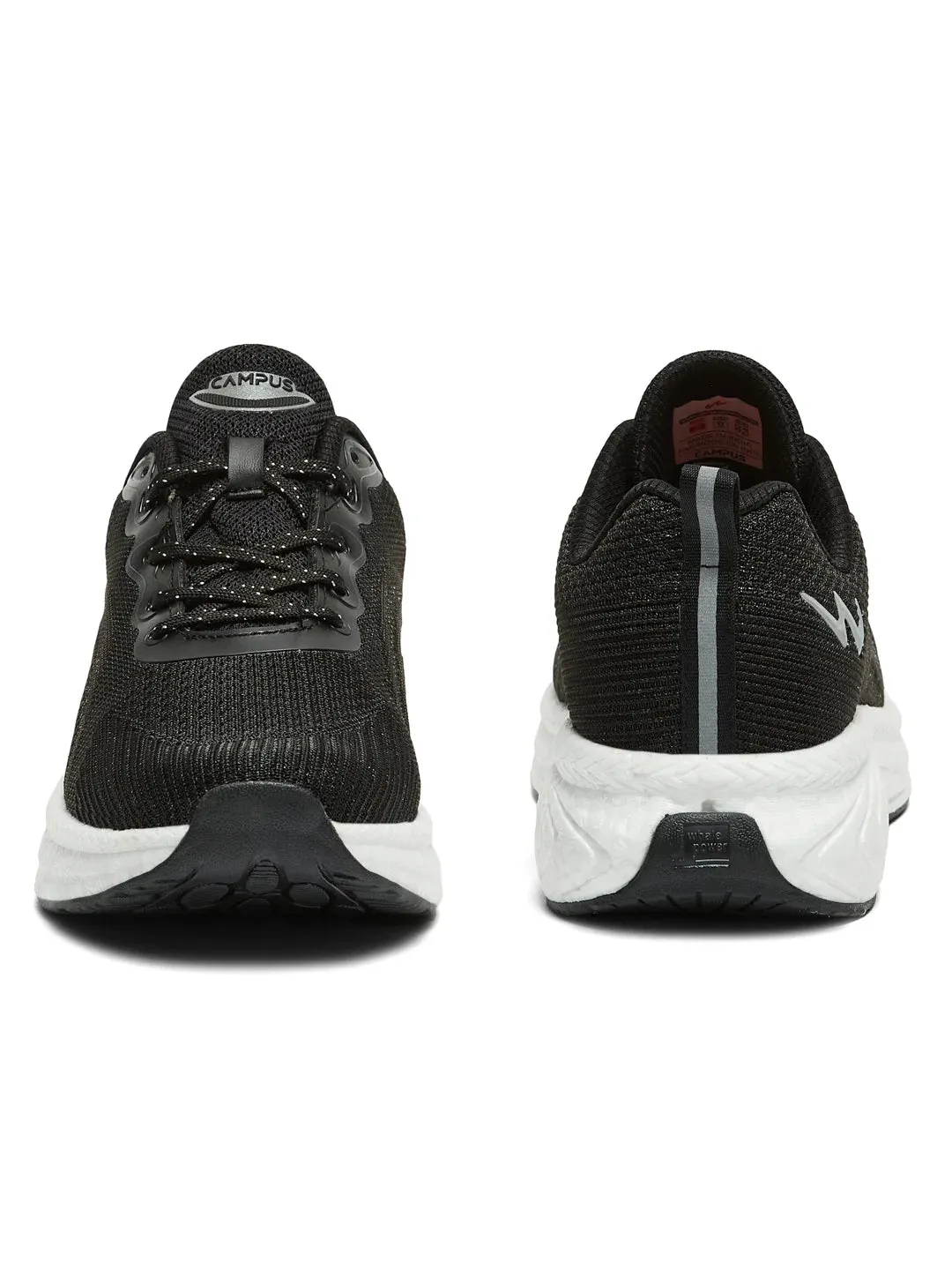 HYPE PRO Black Men's Running Shoes sold by Campus Shoes product image thumbnail 3