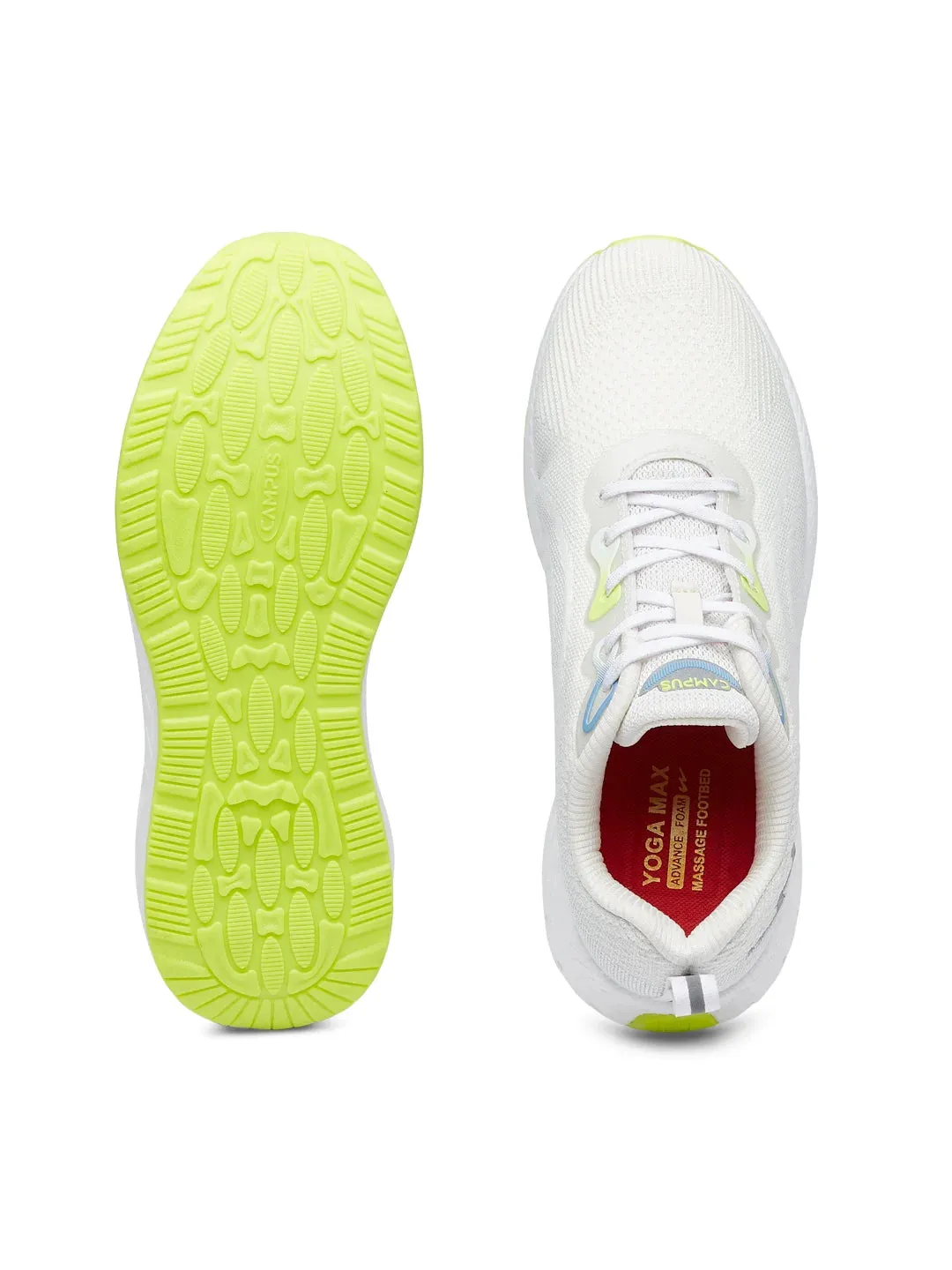 HYPE PRO Off White Men's Running Shoes sold by Campus Shoes product image thumbnail 4