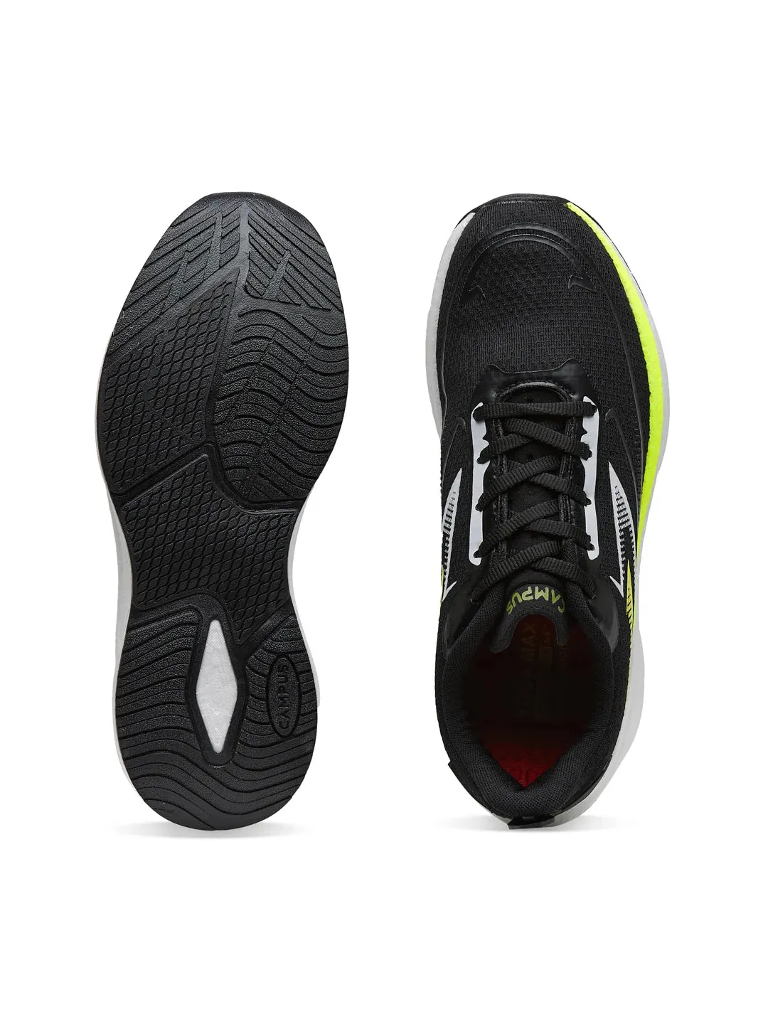 GREG PRO Black Men's Running Shoes sold by Campus Shoes product image thumbnail 4