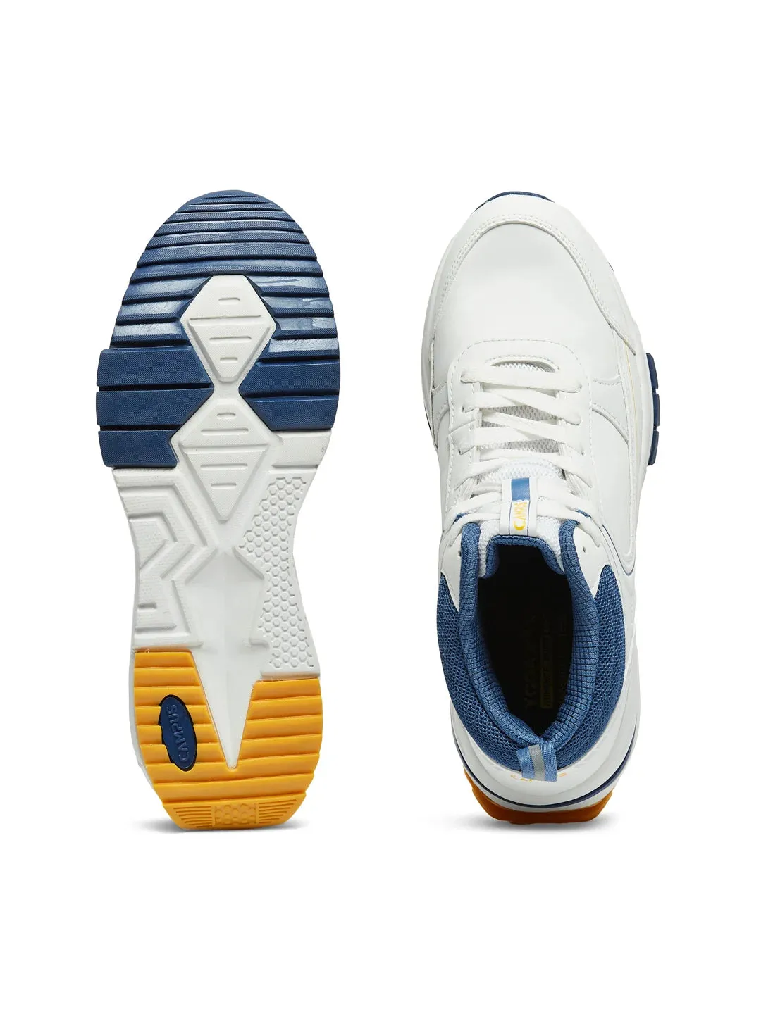 OG-23 PRO White Men's Sneakers sold by Campus Shoes product image thumbnail 4