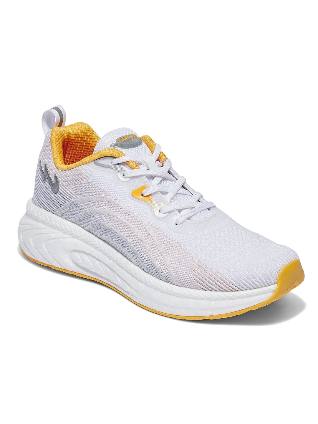 HYPE PRO White Men's Running Shoes sold by Campus Shoes product image thumbnail 2