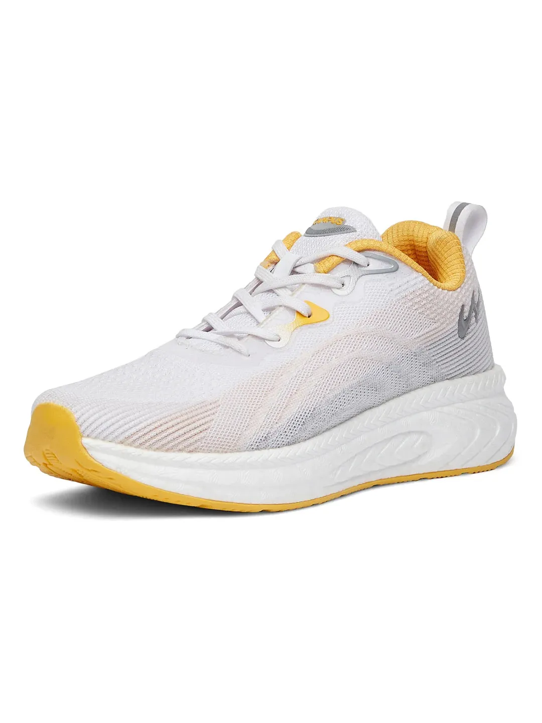 HYPE PRO White Men's Running Shoes sold by Campus Shoes product image thumbnail 5