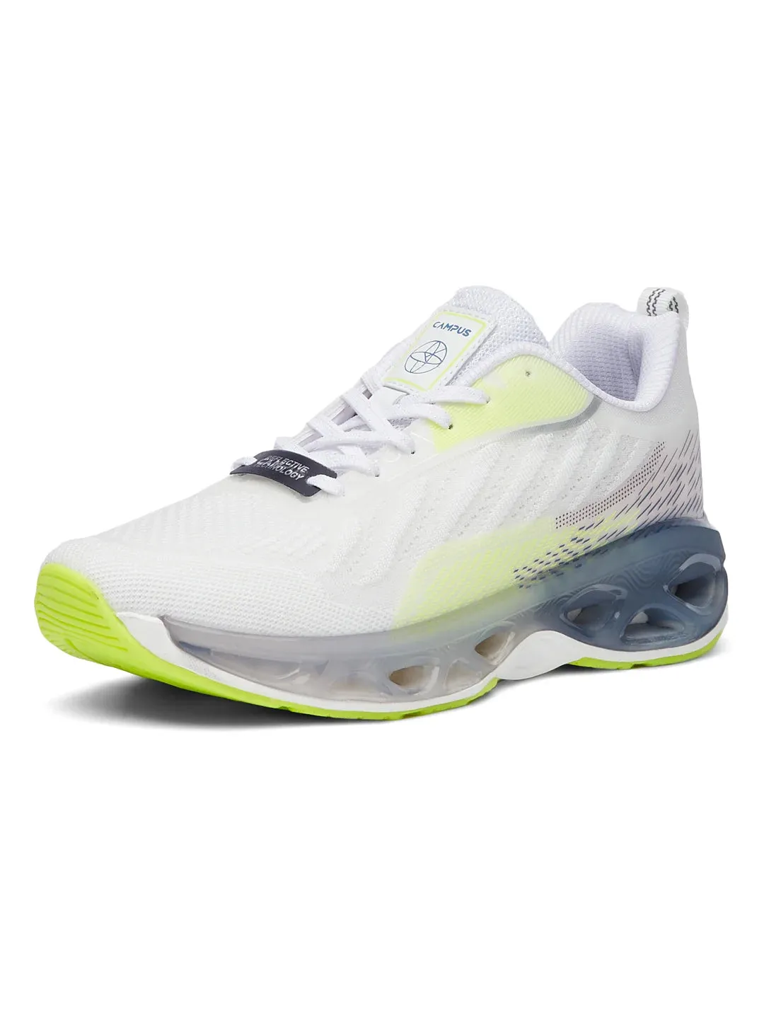 CRASH PRO White Men's Running Shoes sold by Campus Shoes product image thumbnail 5