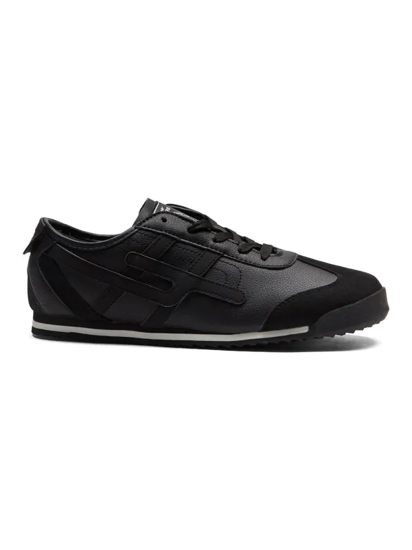 TUMBLE PRO Black Men's Sneakers sold by Campus Shoes
