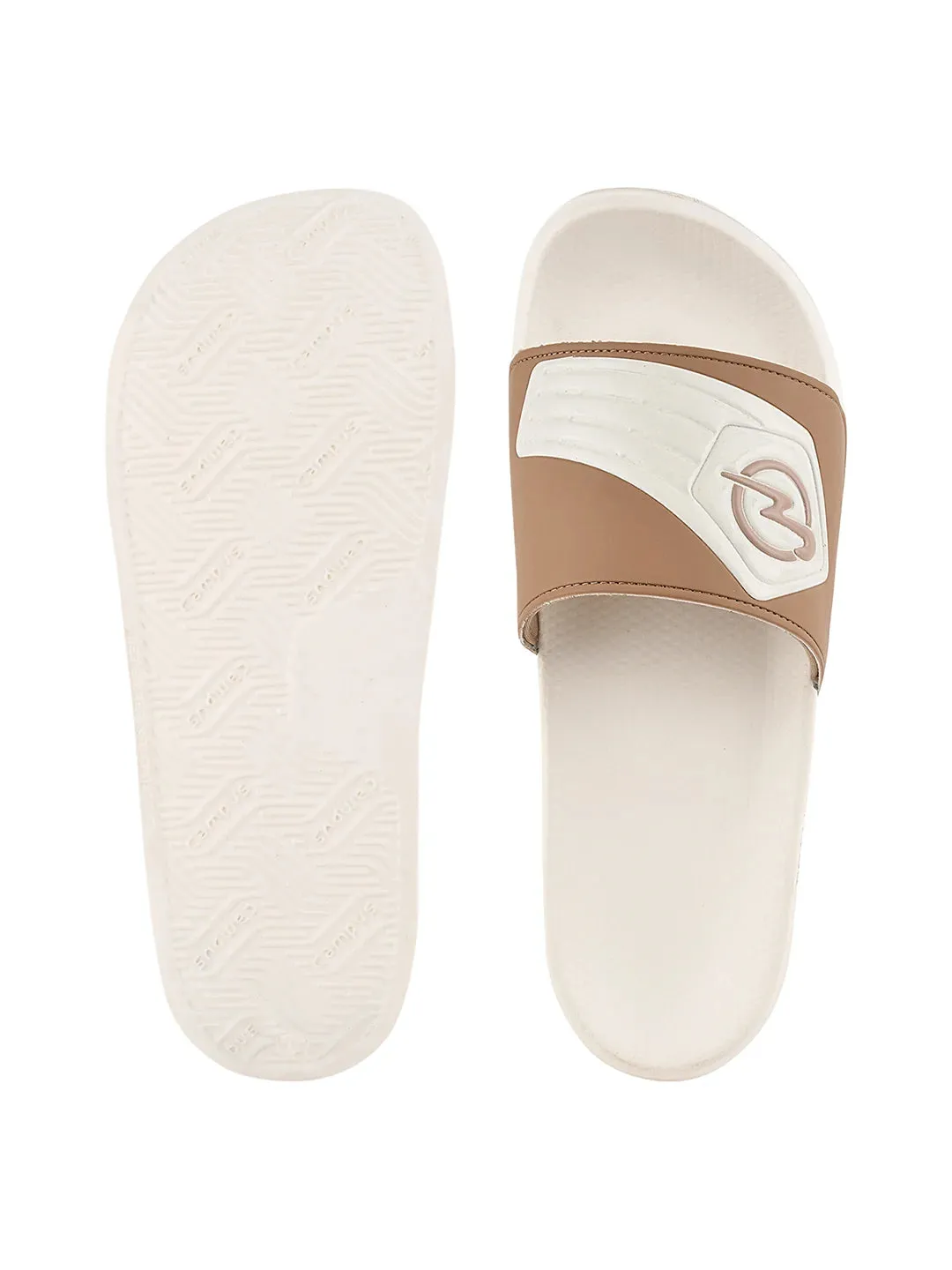 SL-429A Off White Men's Slides sold by Campus Shoes product image thumbnail 4