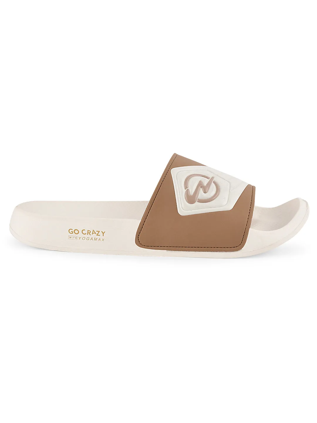 SL-429A Off White Men's Slides sold by Campus Shoes product image thumbnail 2