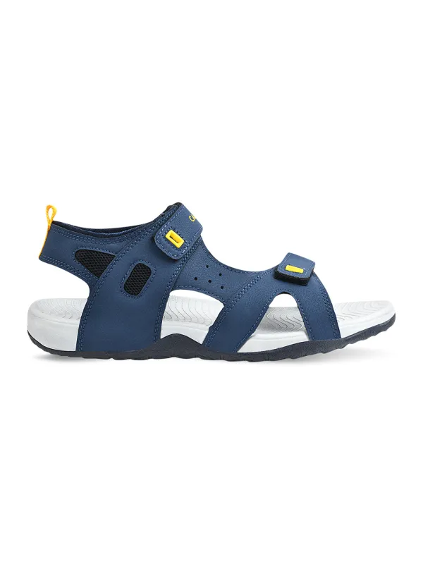 GC-15A Navy Men's Sandals made by Campus Shoes