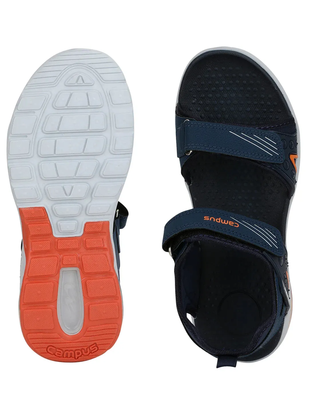 GC-09A Navy Men's Sandals sold by Campus Shoes product image thumbnail 4