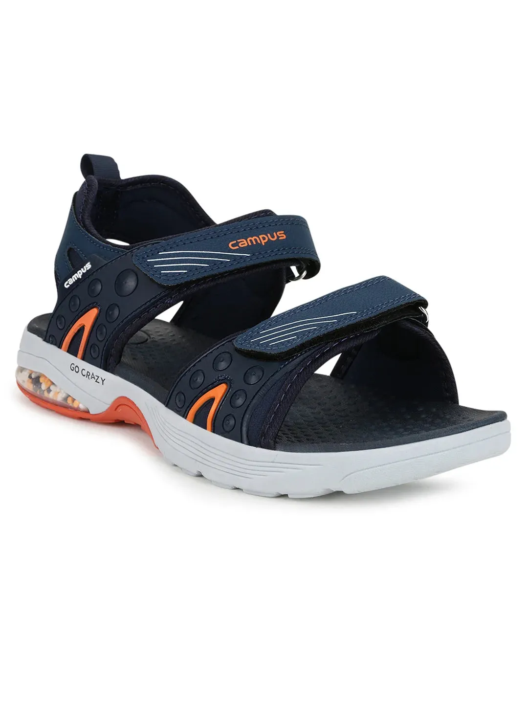 GC-09A Navy Men's Sandals sold by Campus Shoes product image thumbnail 2
