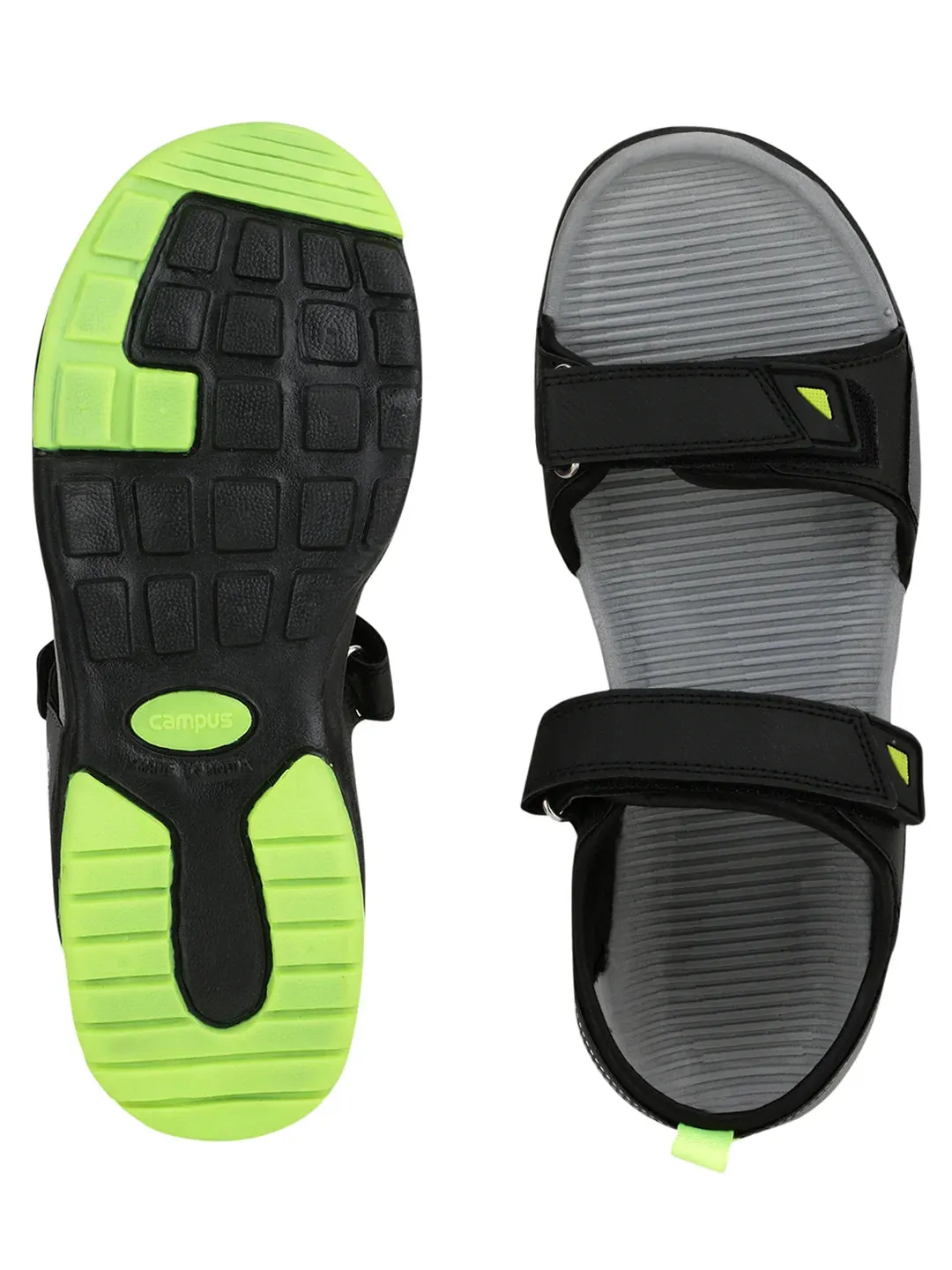 GC-05A Black Men's Sandals sold by Campus Shoes product image thumbnail 4