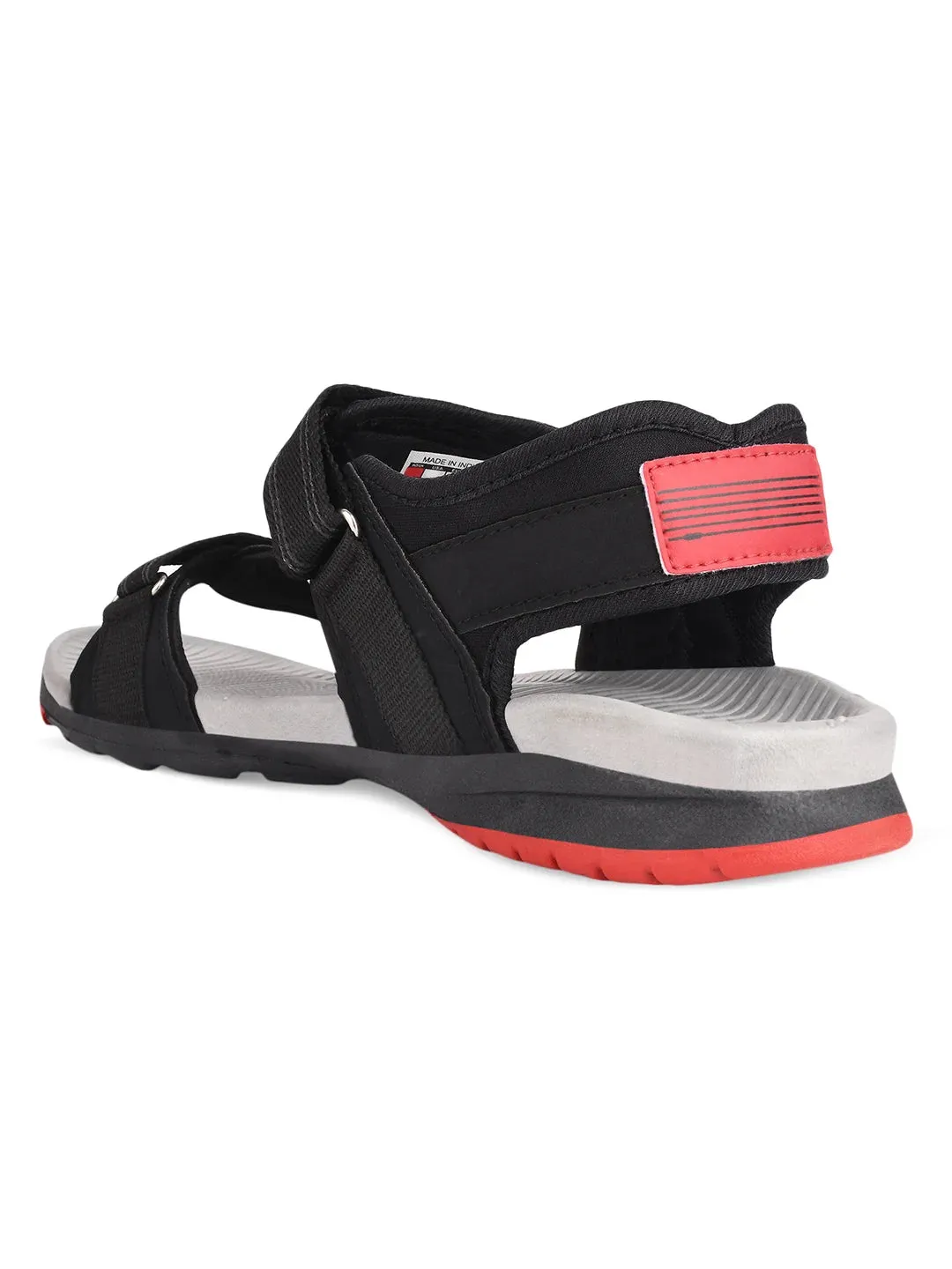GC-17A Black Men's Sandals sold by Campus Shoes product image thumbnail 3